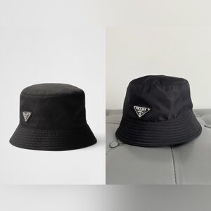 Prada Classic Black Bucket Hat